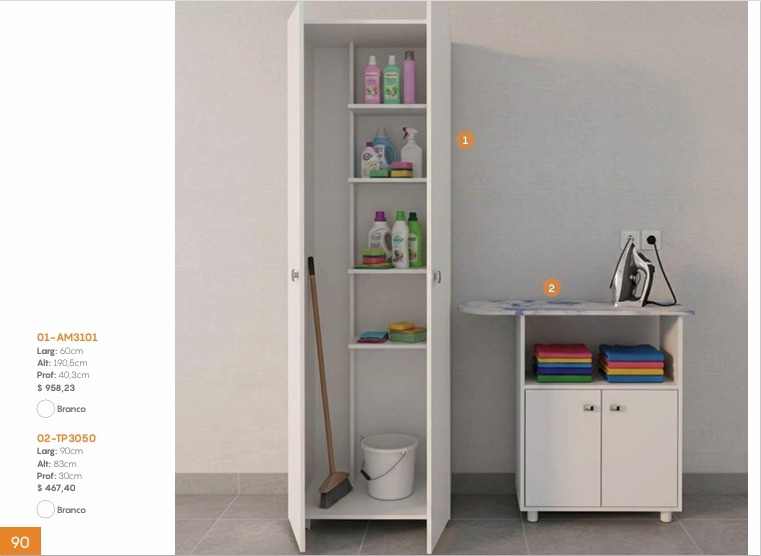 Balcão C/Tábua De Passar | TP3050 | Tecnomobili 0226