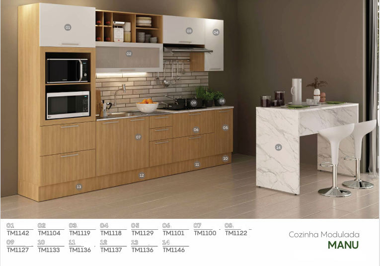 Cozinha Modulada Manu | 29 | Tecnomobili 0226