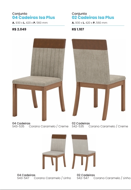 Cadeira Isa Plus | S43 | Henn 0126