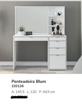Penteadeira Blum | Politorno 0226