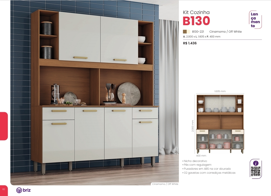 Kit Cozinha | B130 | Briz 0126