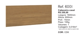 Selene | Cabeceira Casal | 6001 | Soluzione 0126