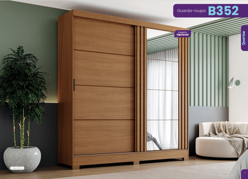 Roupeiro C/Espelho | B352 | Briz 0126