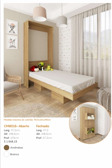 Cama Articulável Solteiro | CM8015 | Tecnomobili 0226
