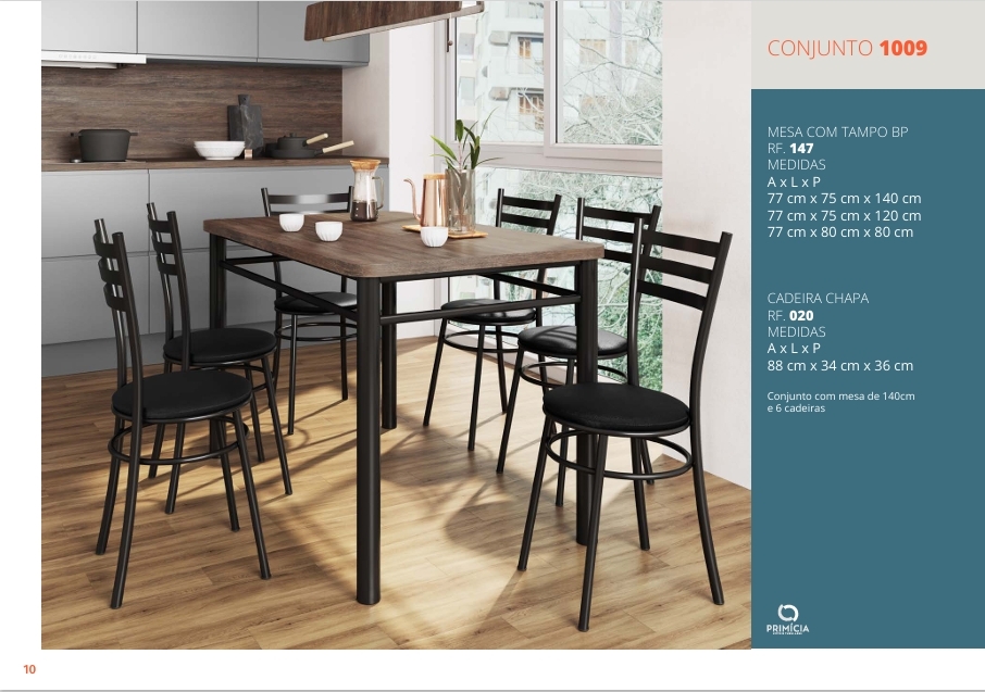 Cadeira Chapa | 020 | R$ 99,00 / Mesa 0,80 x 0,80  | 147 | R$ 199,00 Pop Simacla 0226    Abaixo Consulte Outras Medidas E Valores !