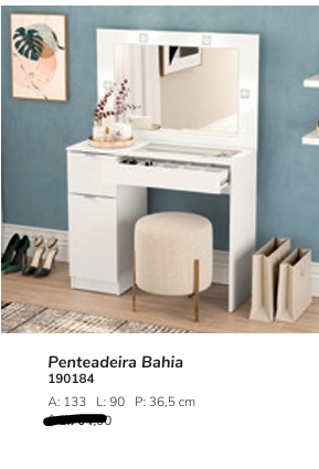 Penteadeira Bahia | Politorno 0226