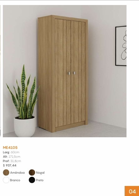 Armário 2 Portas | ME4105 | Tecnomobili 0226