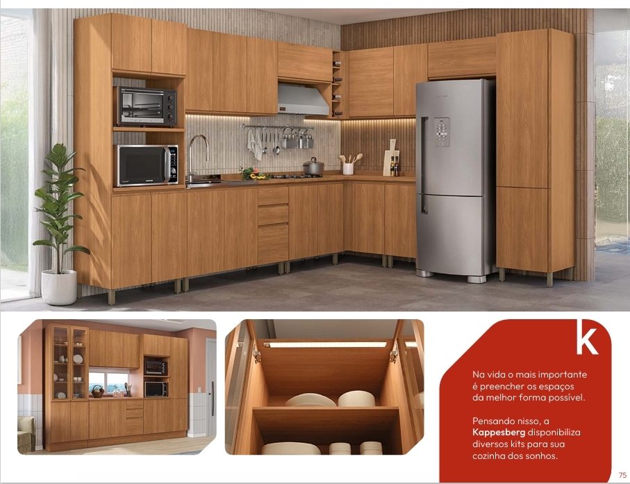 Cozinha Modulada Ciela | Kappesberg 0226