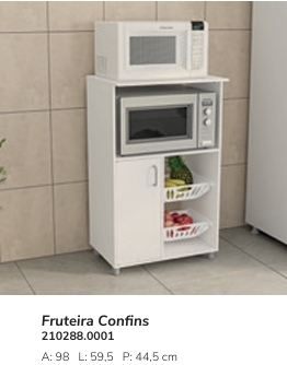 Balcão Forno C/Fruteira Confins | Politorno 0226