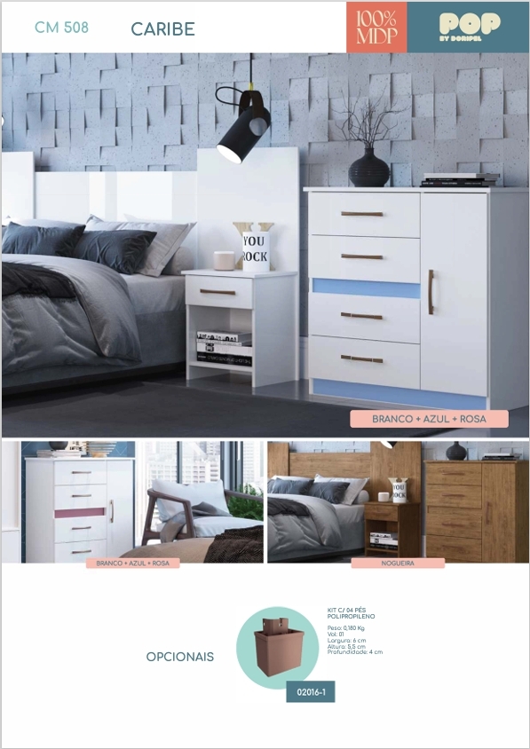 Cômoda Caribe | 508 | Doripel 0226