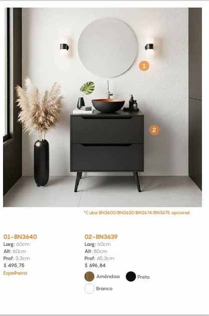 Espelheira | BN3640 | Tecnomobili 0226