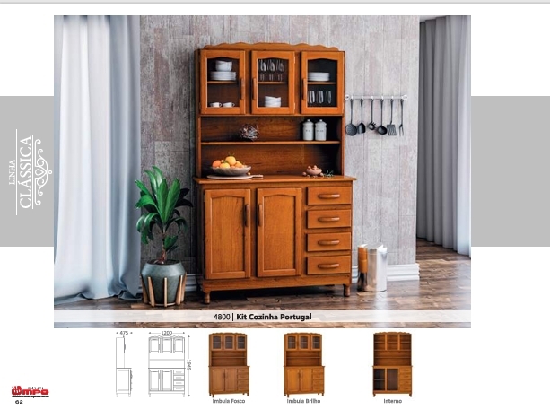 Kit Cozinha Portugal | 4800 | Linha Clássica | MPO 0126