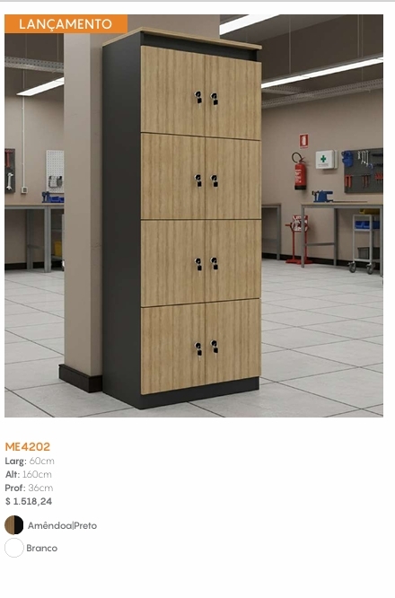 Armário Guarda Volume | ME4202 | Tecnomobili 0226