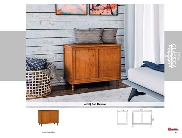 Baú Havana | 4500 | Linha Clássica | MPO 0126