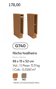 Cozinha Modulada Maxxi | Valor Das Peças Avulsas Acima De Cada Imagem Do Produto | Kappesberg 0226   Confira !