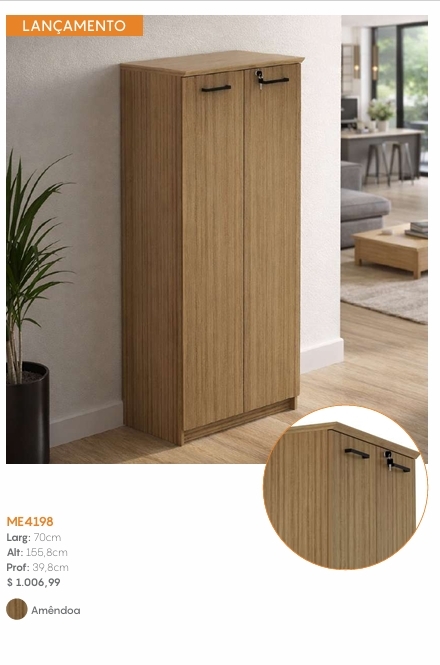 Armário 2 Portas | ME4198 | Tecnomobili 0226