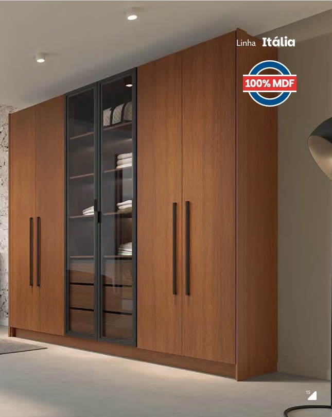 Roupeiro Roma 6P  | Móveis Primavera 0226