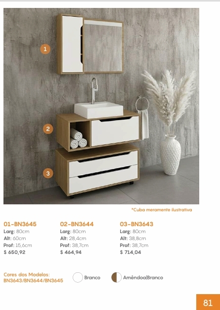 Espelheira | BN3645 | Tecnomobili 0226