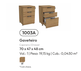 Gaveteiro | 1003A | Kappesberg 0226
