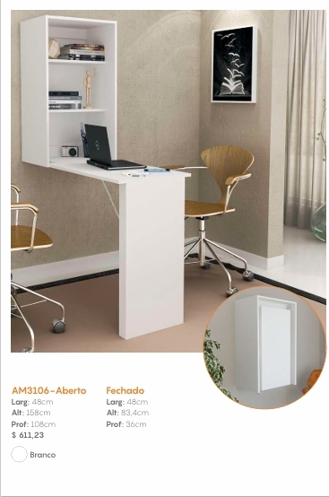 Armário Multiuso Suspenso Articulável  | AM3106 | Tecnomobili 0226