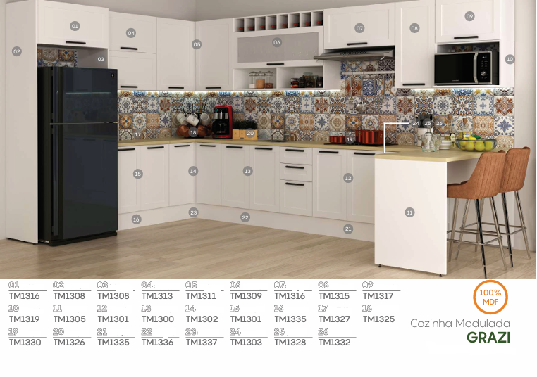 Cozinha Modulada Grazi | 19 | Tecnomobili 0226