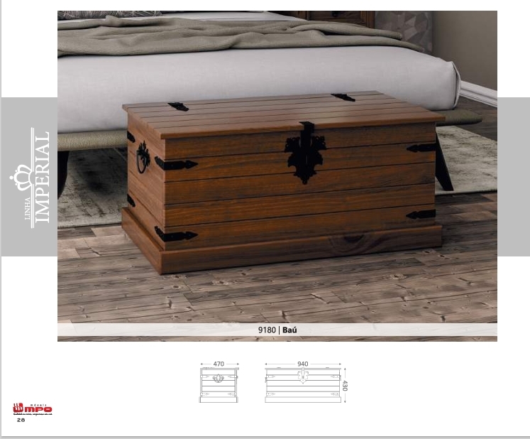 Baú | 9180 | Linha Imperial | MPO 0126