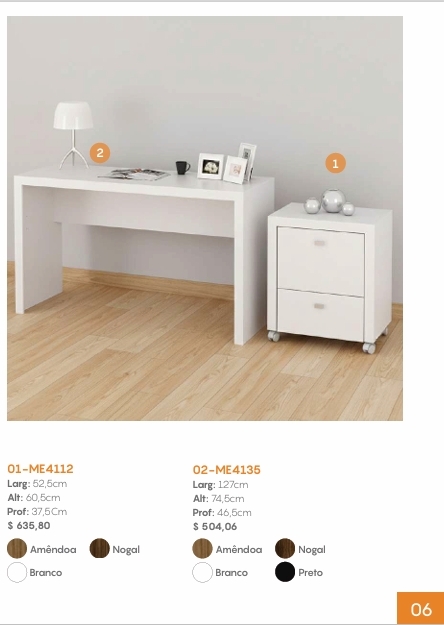 Escrivaninha | ME4112 | Tecnomobili 0226