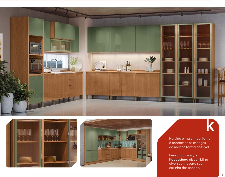 Cozinha Modulada Vibra | Kappesberg 0226